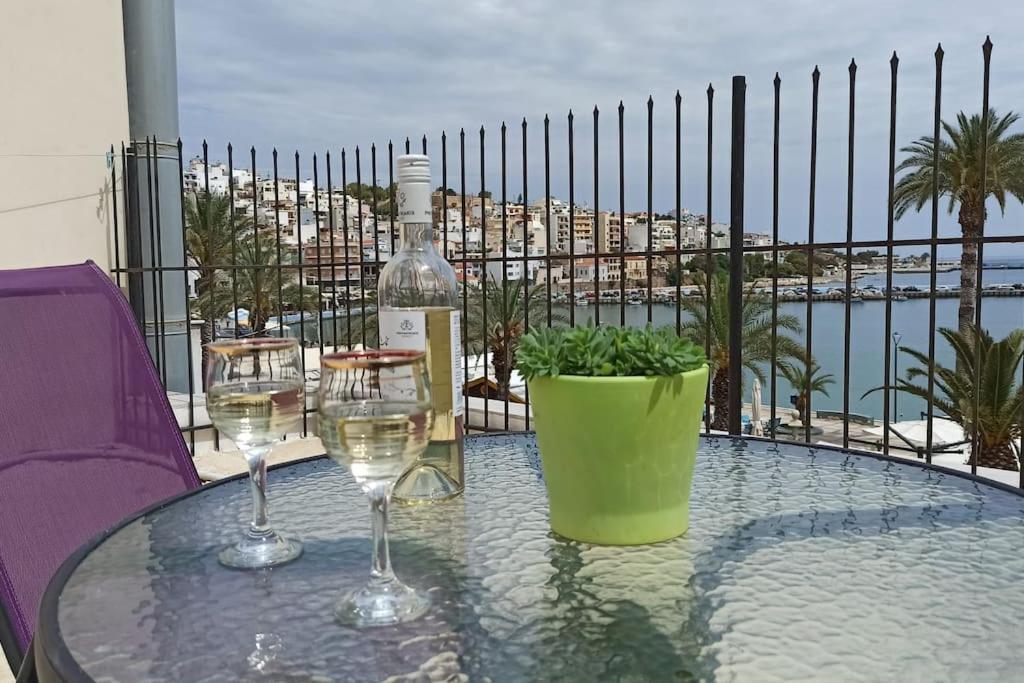 Seashell Apartment Sea View, Castle View 200Metres From The Beach Sitia  Luaran gambar