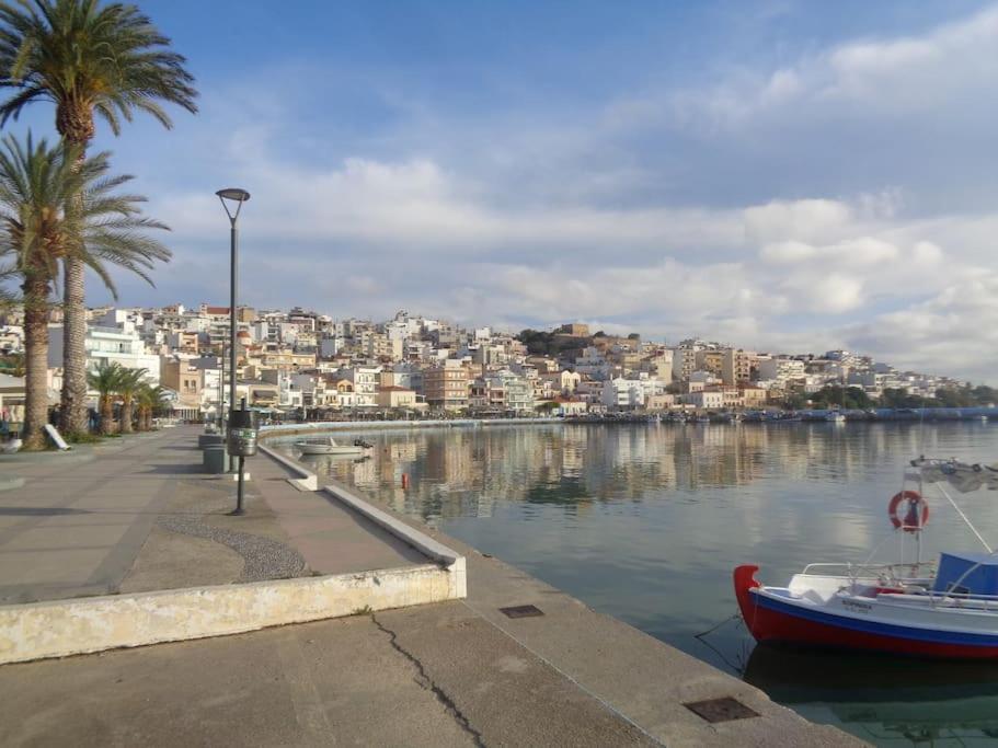 Seashell Apartment Sea View, Castle View 200Metres From The Beach Sitia  Luaran gambar
